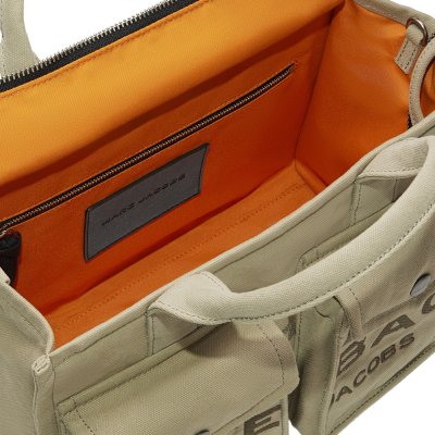 THE MEDIUM CARGO TOTE BAG IN CANVAS WITH FAUX FUR